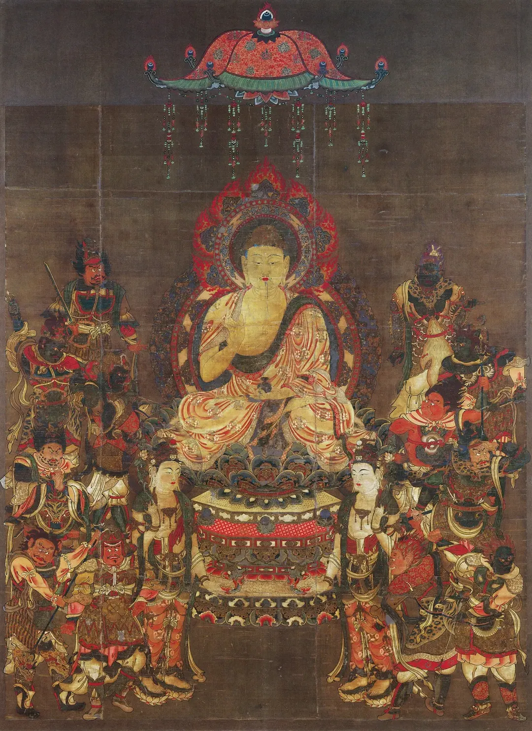 薬師如来(薬師十二神将像)