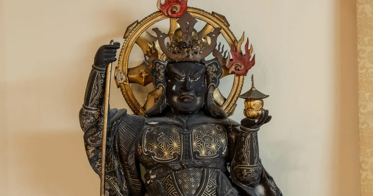 金運爆上げ　秘蔵品出品　まず見つからない　祈祷済み毘沙門天曼荼羅 1200w.webp