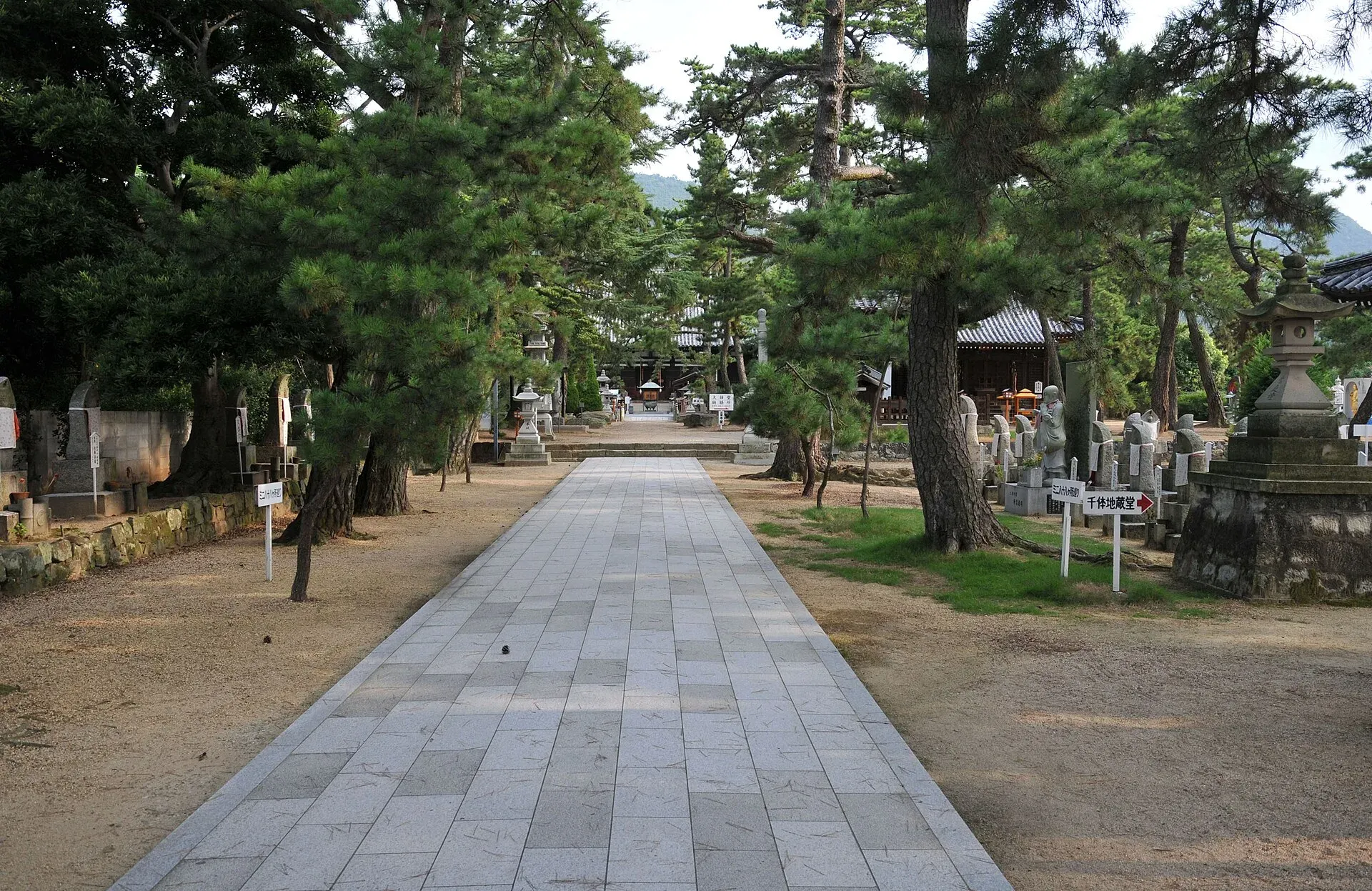 第80番 白牛山 千手院 国分寺 境内