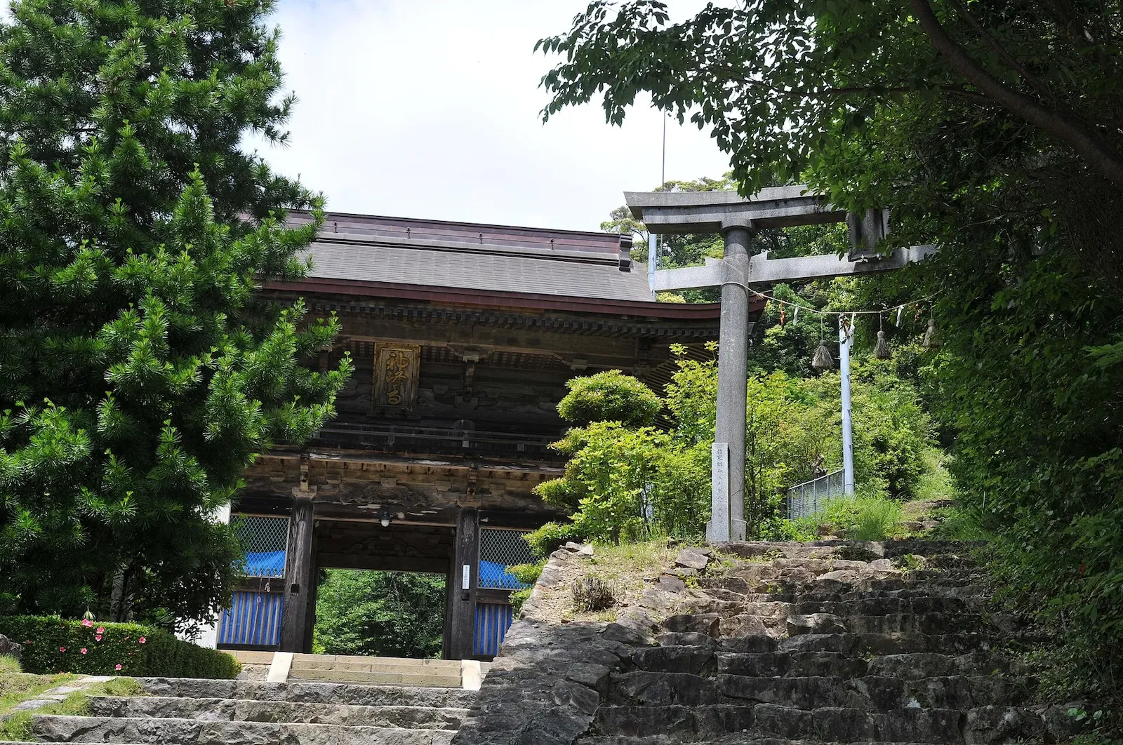 第27番 竹林山 地蔵院 神峯寺 山門・門