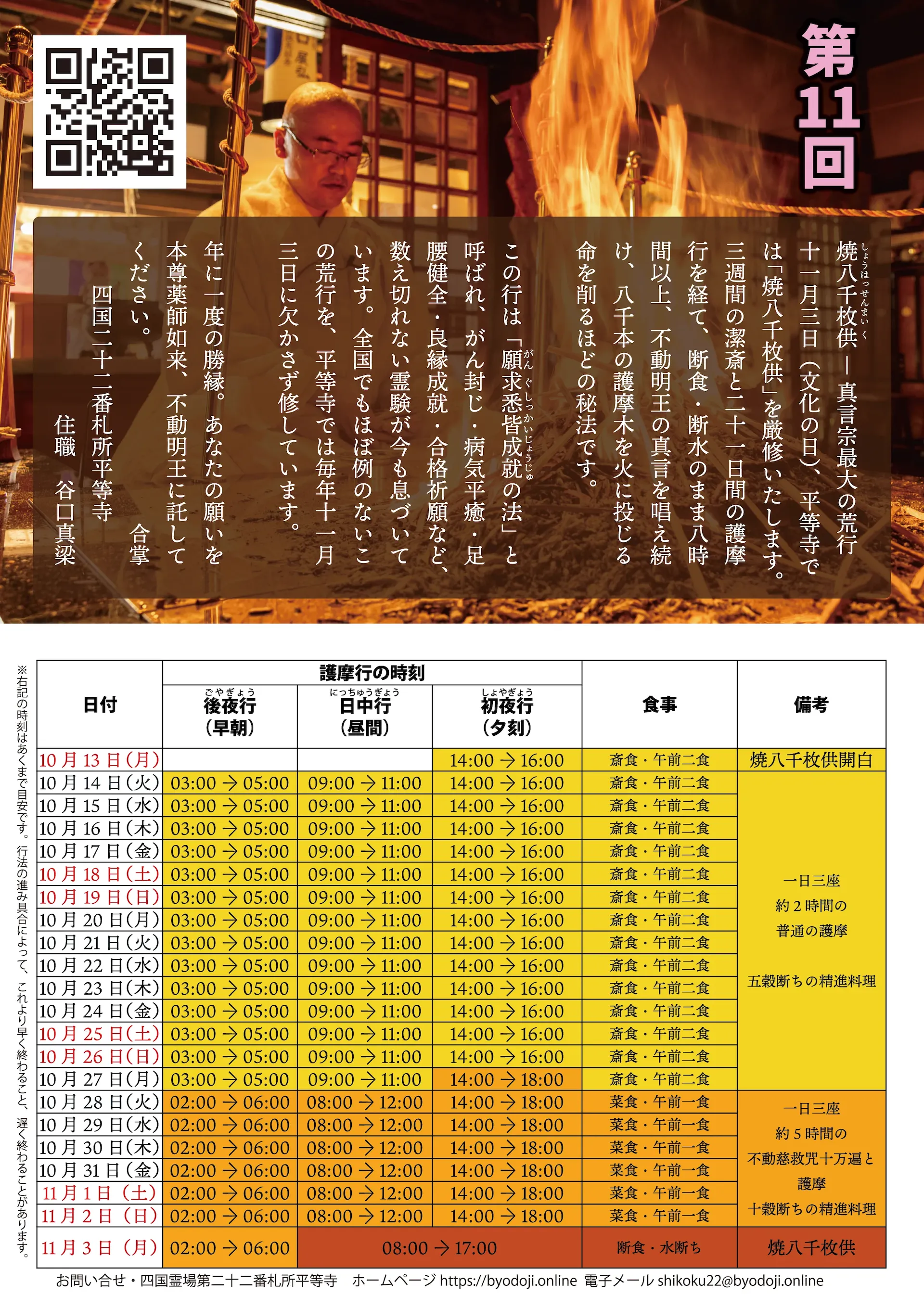 焼八千枚供