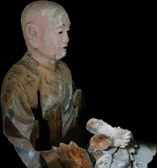 真言八祖 不空三蔵像 修繕奉納